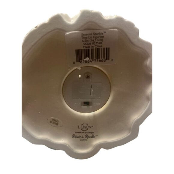 Lenox Color Changing Lit Christmas Tree Figurine 5in NWB - Picture 4 of 4